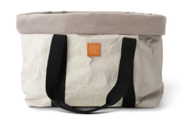Dorothea Shoulder Bag – Grey Canvas