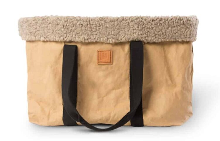 Dorothea Umhängetasche – Havanna Bouclé Wolle