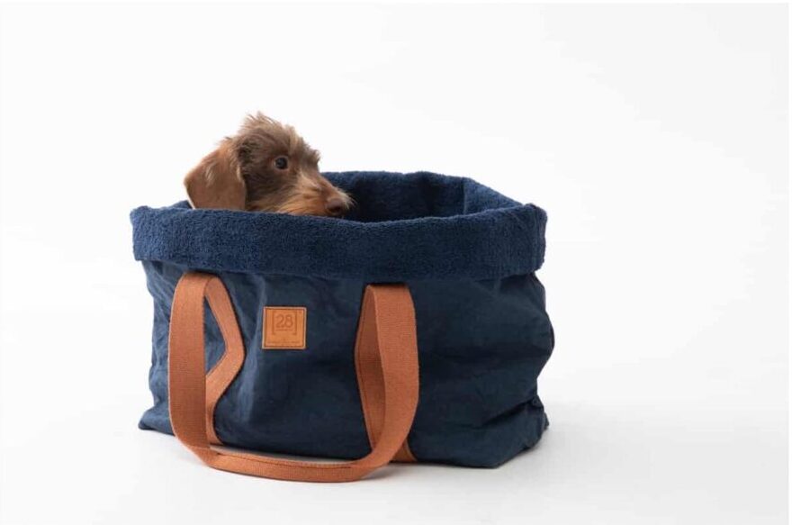 Dorothea Papieren Schoudertas Zomereditie Blauw