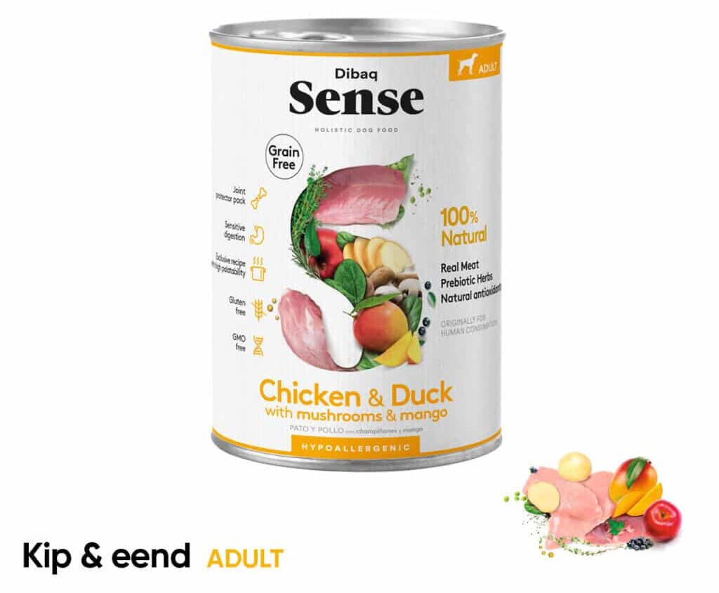 Dibaq Sense Wet Dog Food – Chicken & Duck