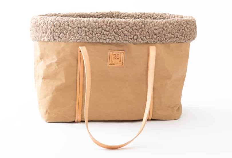 Annie Paper Handbag – Havana Bouclé Wool