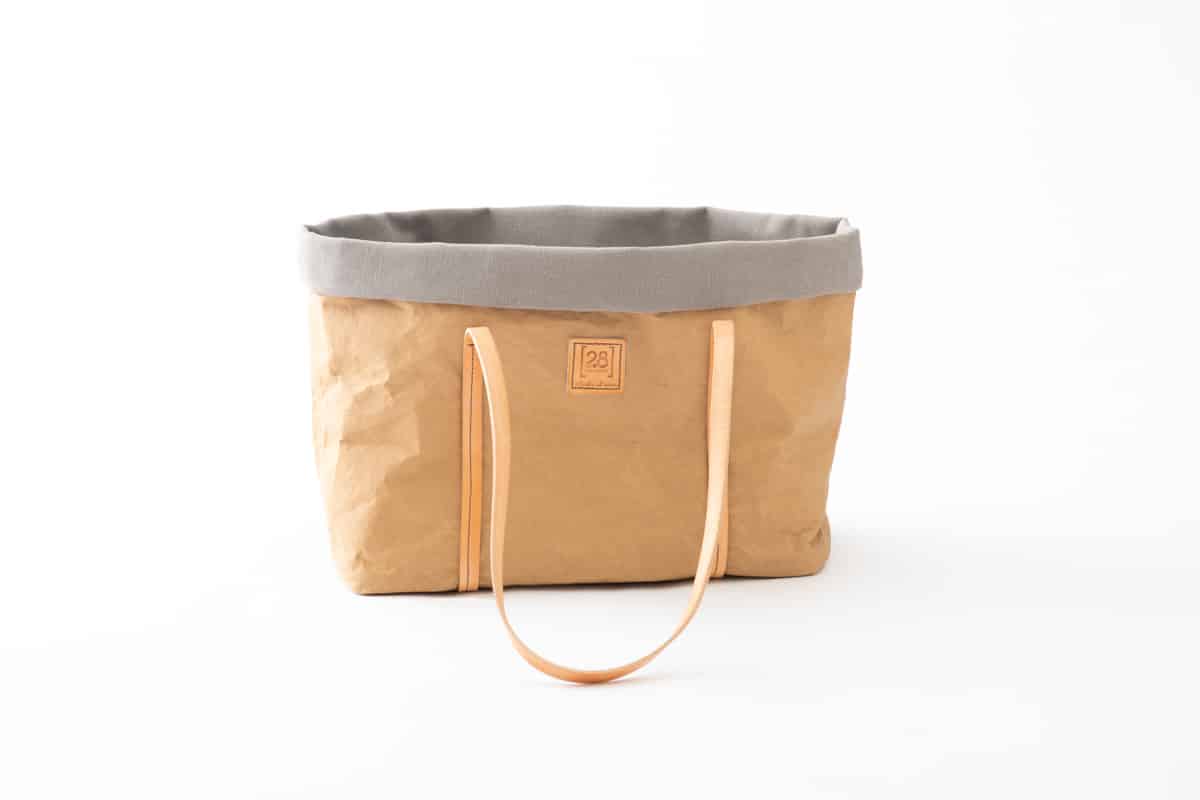 Annie Paper Handtasche – Havanna Leinwand