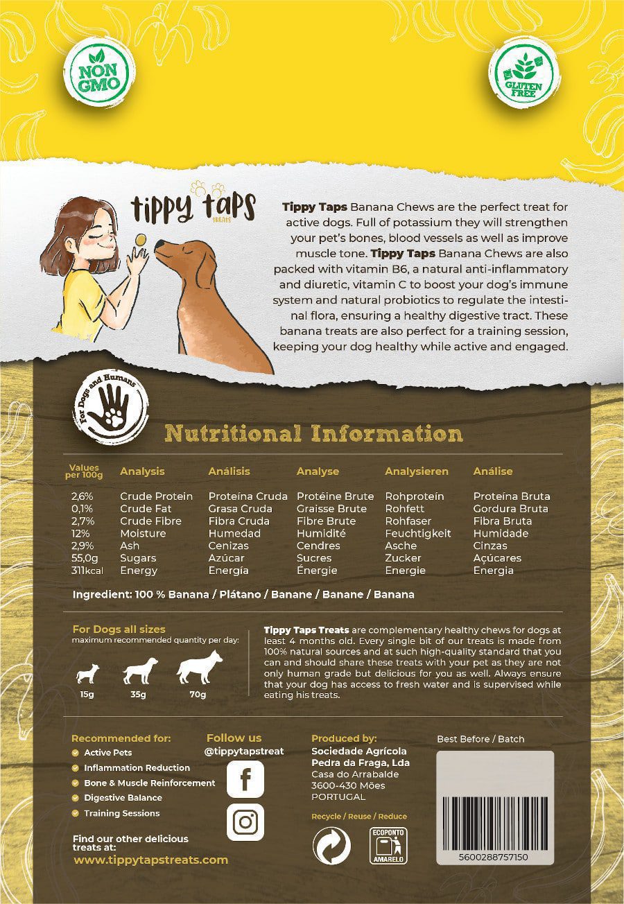 Tippy Taps Fruit Snack Banana