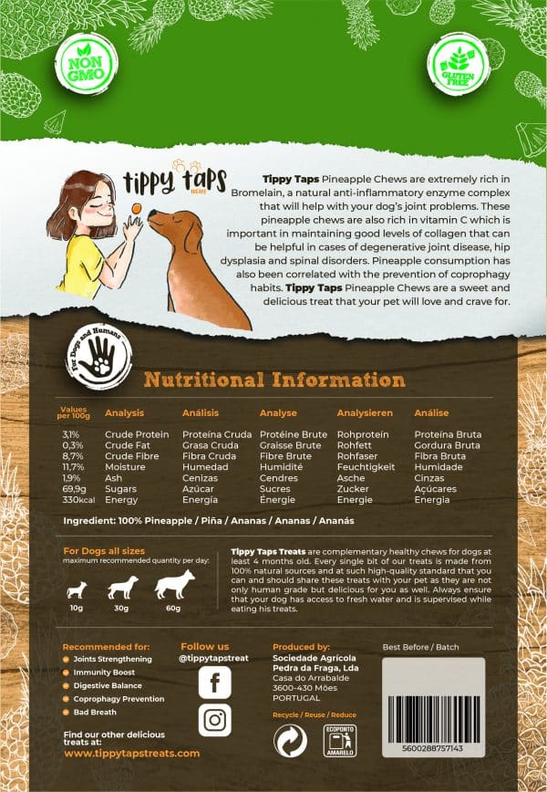 Tippy Taps Collation aux fruits Ananas