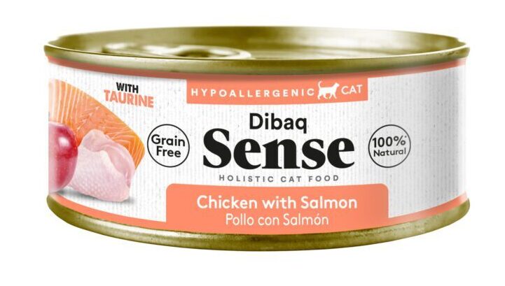 Dibaq Sense Kat Natvoer kip & zalm