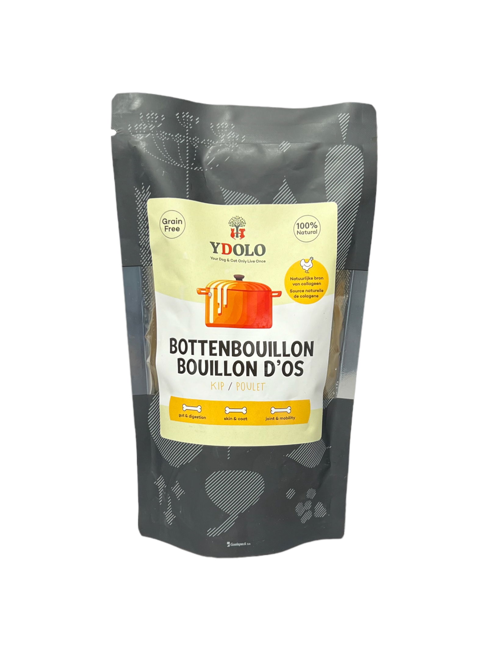 YDOLO bottenbouillon BIO Kip 230ml