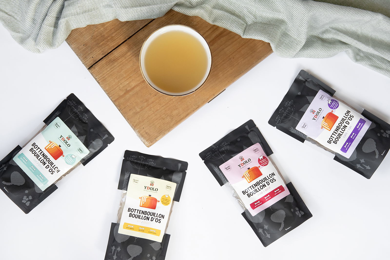 YDOLO bottenbouillon BIO Kip 230ml