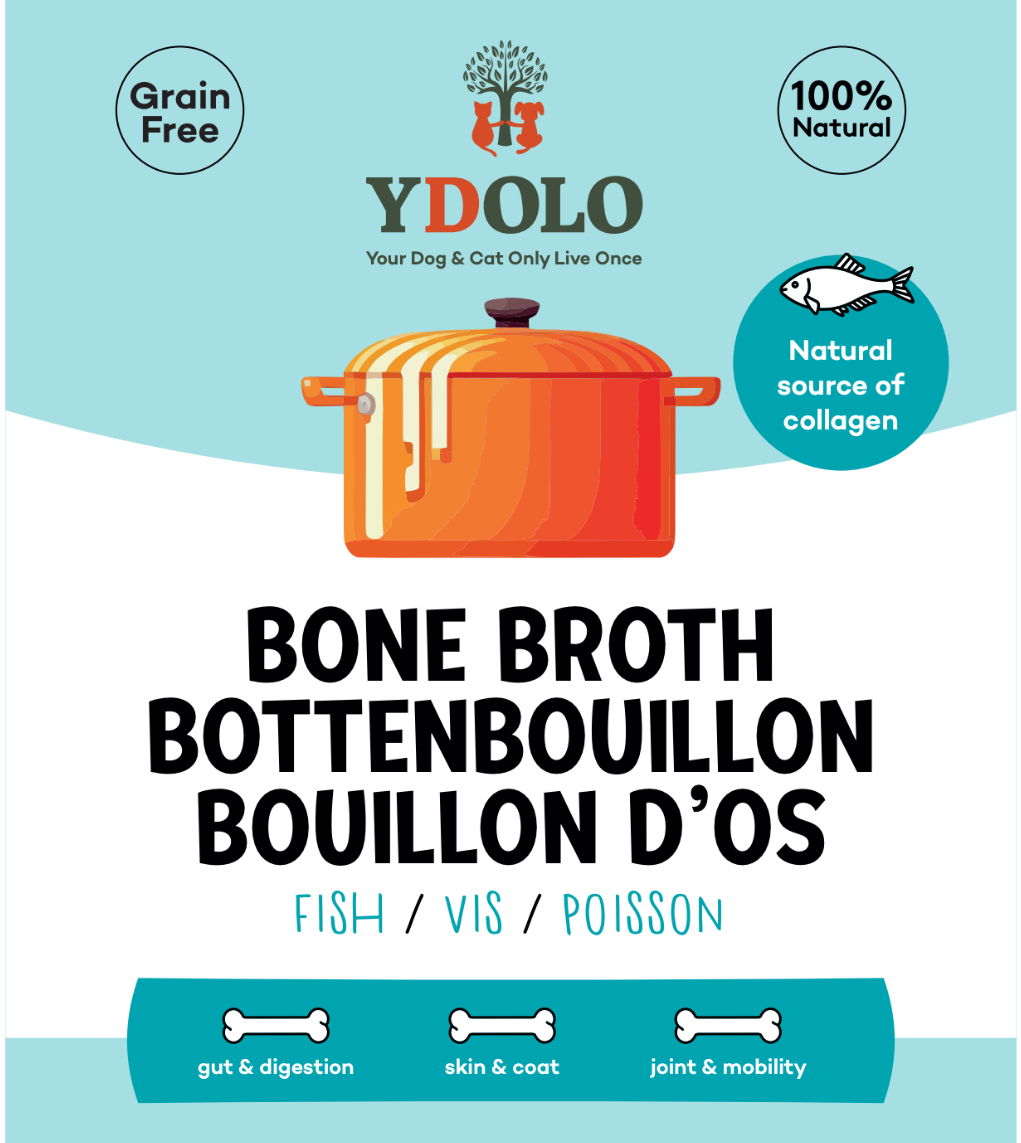 YDOLO bouillon d’os Poisson